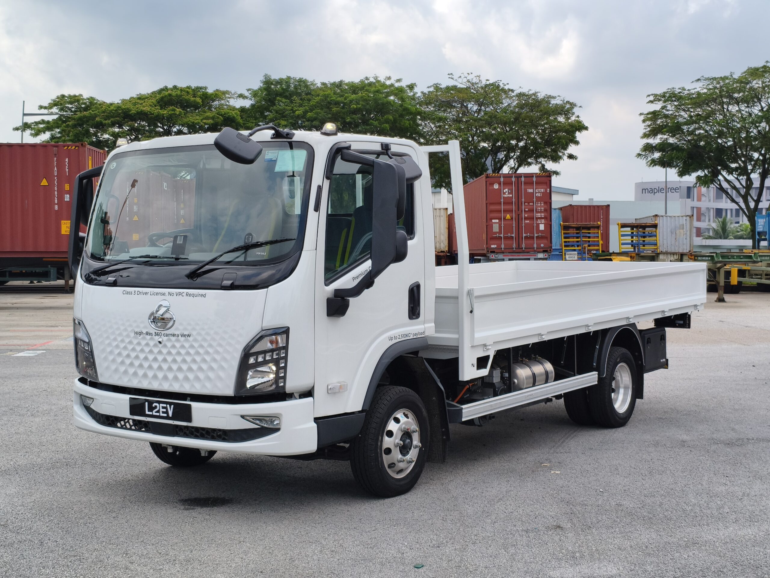 electric truck singapore beside