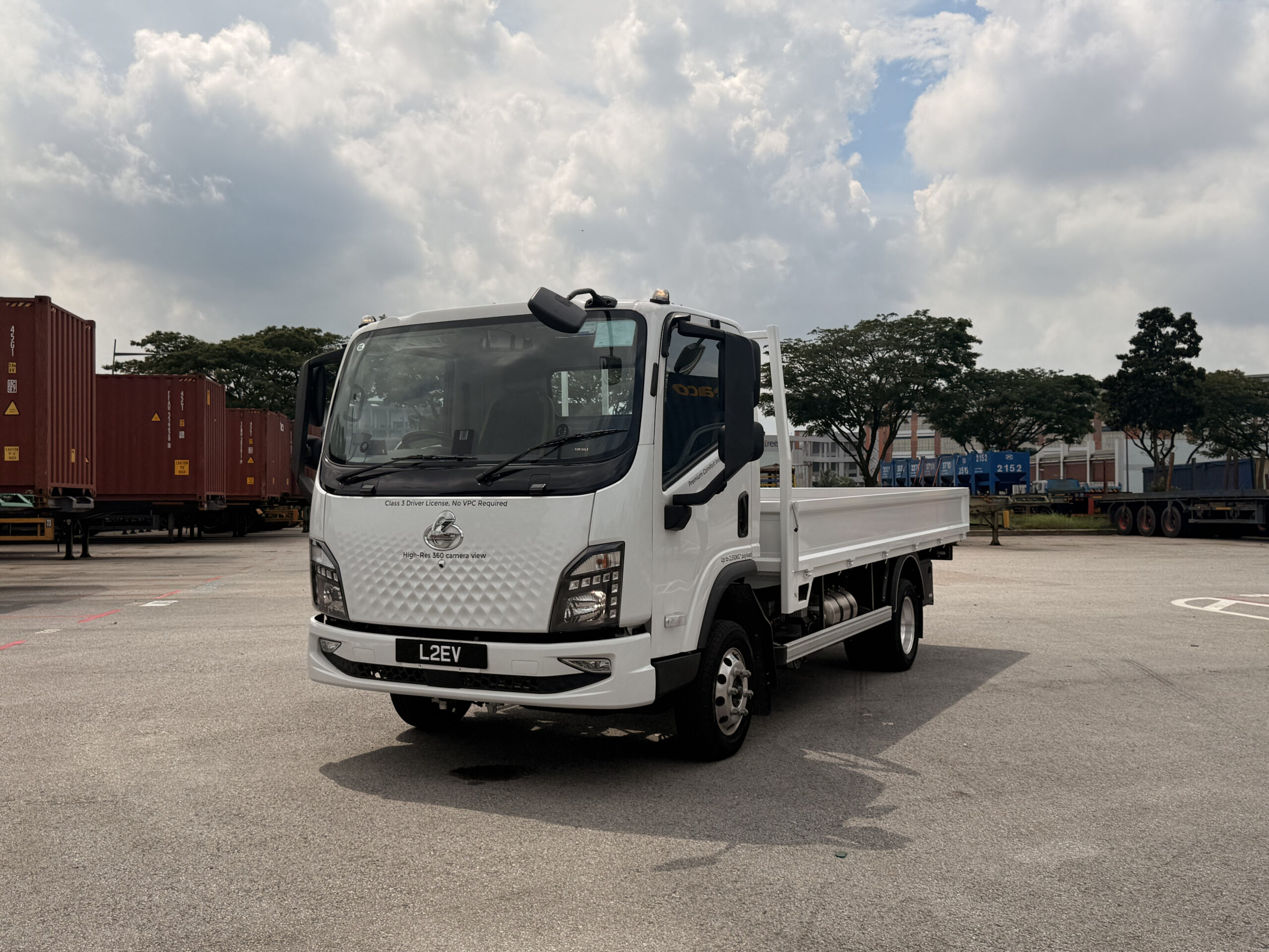 electric truck singapore look