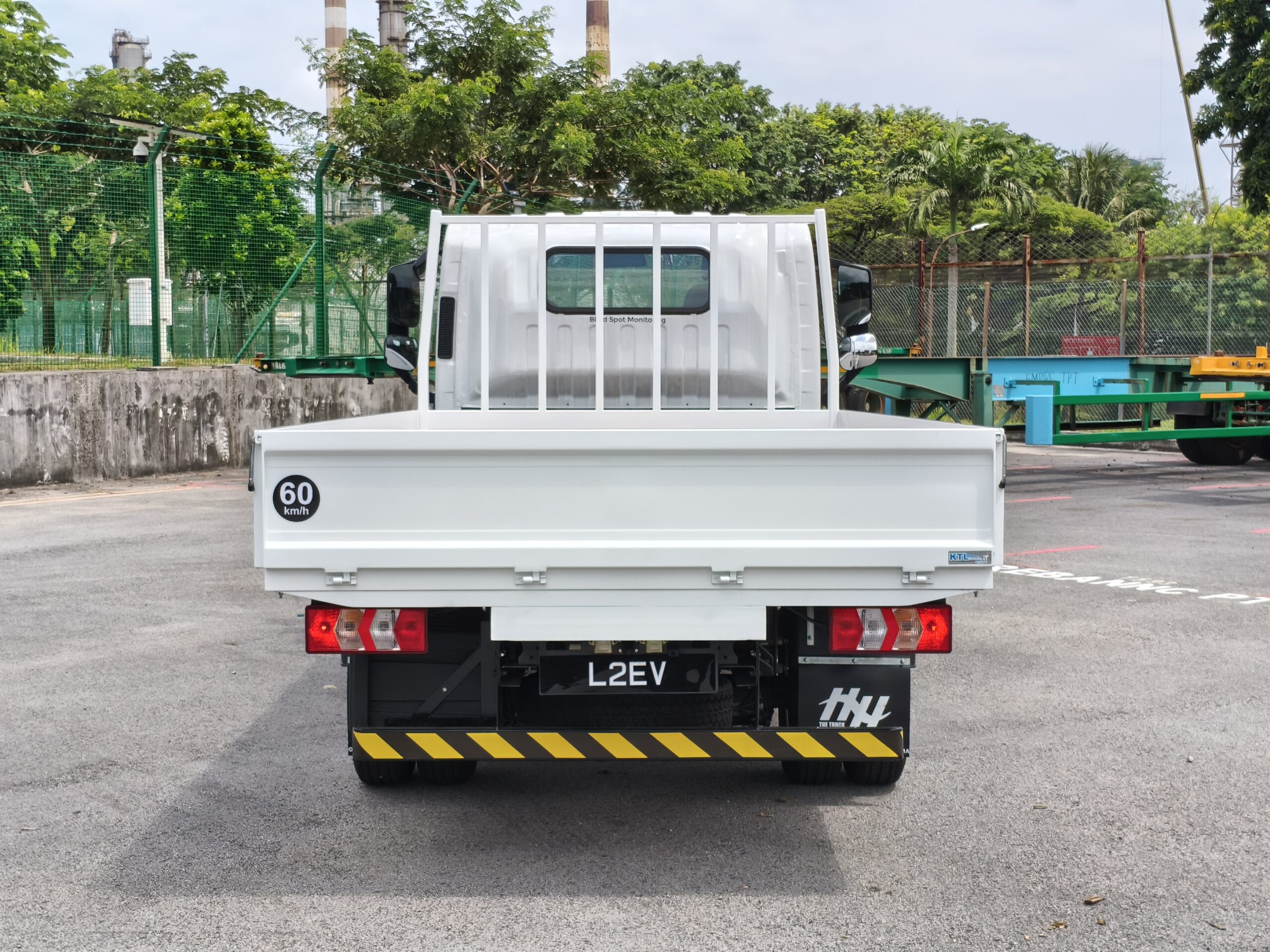 electric truck singapore Behind